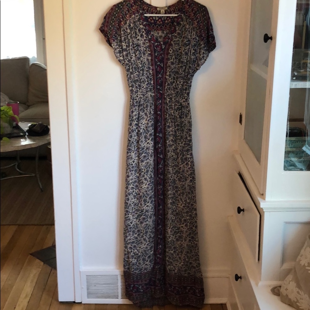 Lucky Brand Maxi Dress floral print